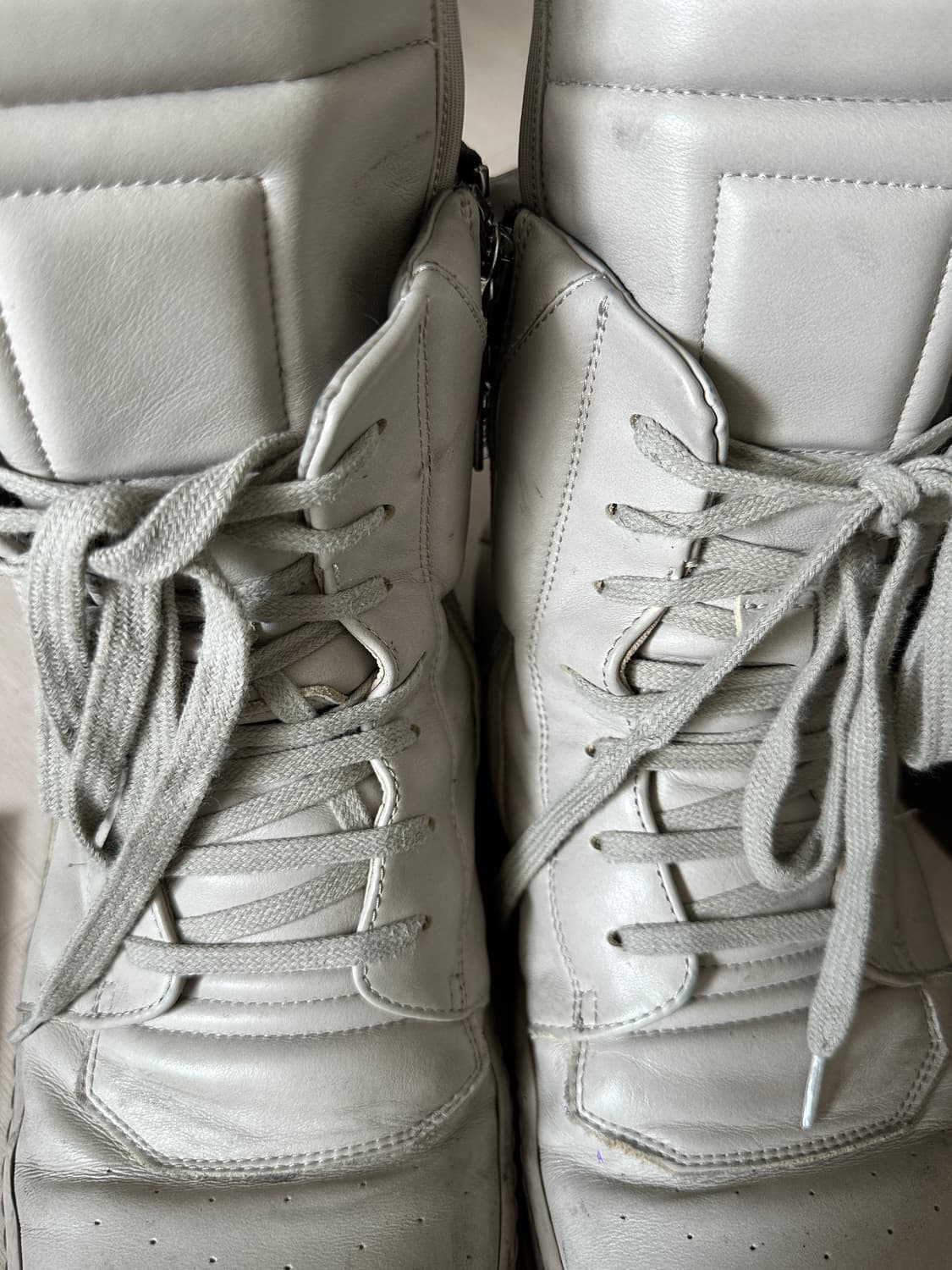 릭오웬스 지오바스켓 밀크 43 팝니다 상품이미지2