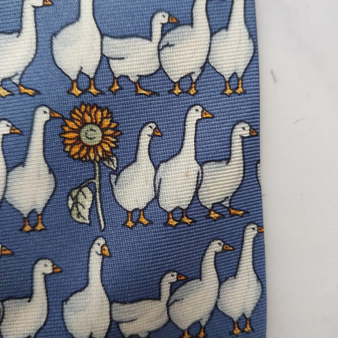 뷰포트(타이랙)  블루 오리 모티브 넥타이 9.7cm A등급 K2313
 상품이미지10