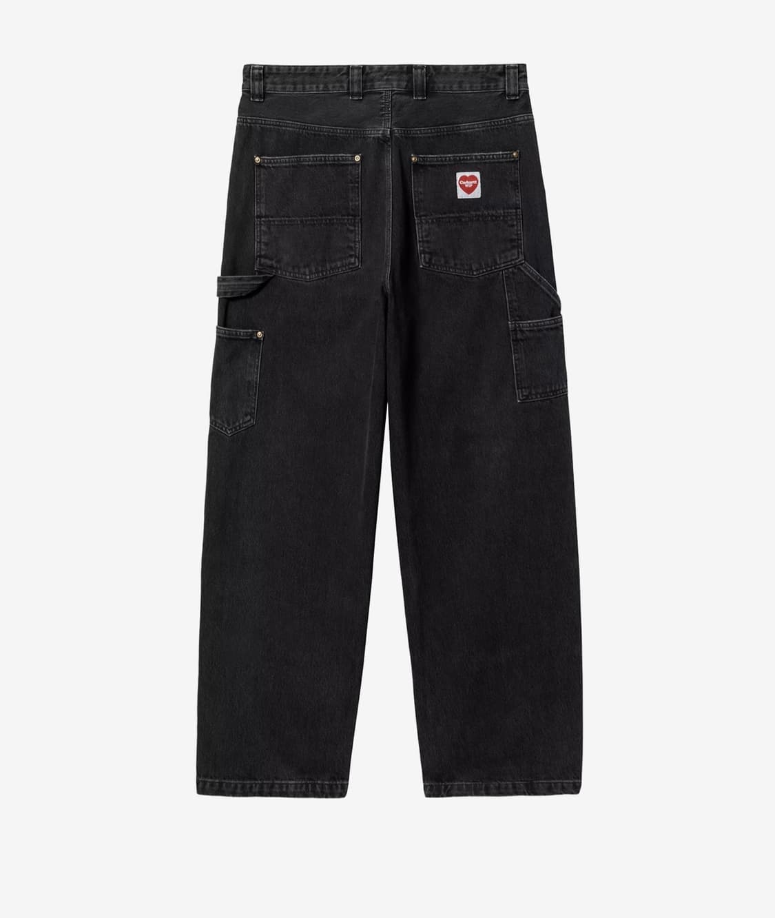 칼하트 내쉬 더블 니 팬츠 스미스 블랙 상품이미지2