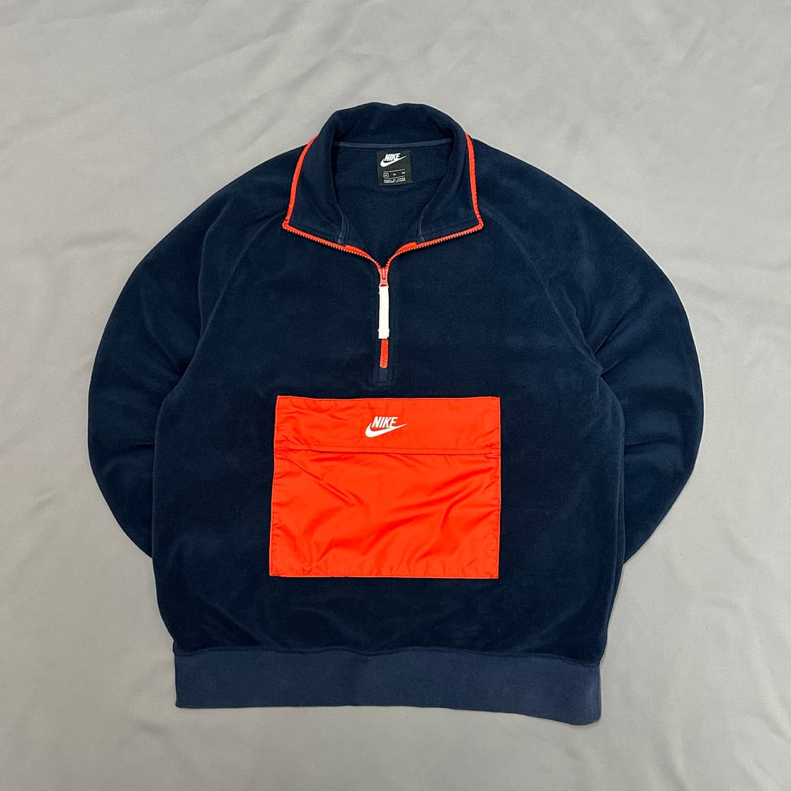 나이키 빈티지 투톤 후리스 XL 상품이미지2