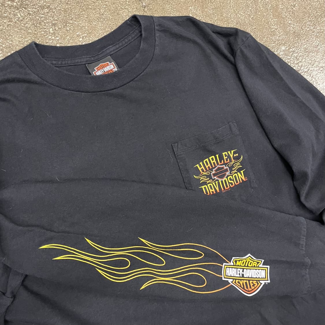 할리데이비슨 플레임 롱슬리브 (105) 상품이미지2
