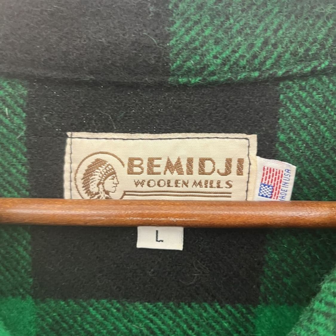 BEMIDJI WOOLEN MILLS 체커보드 자켓 L C11010 상품이미지5