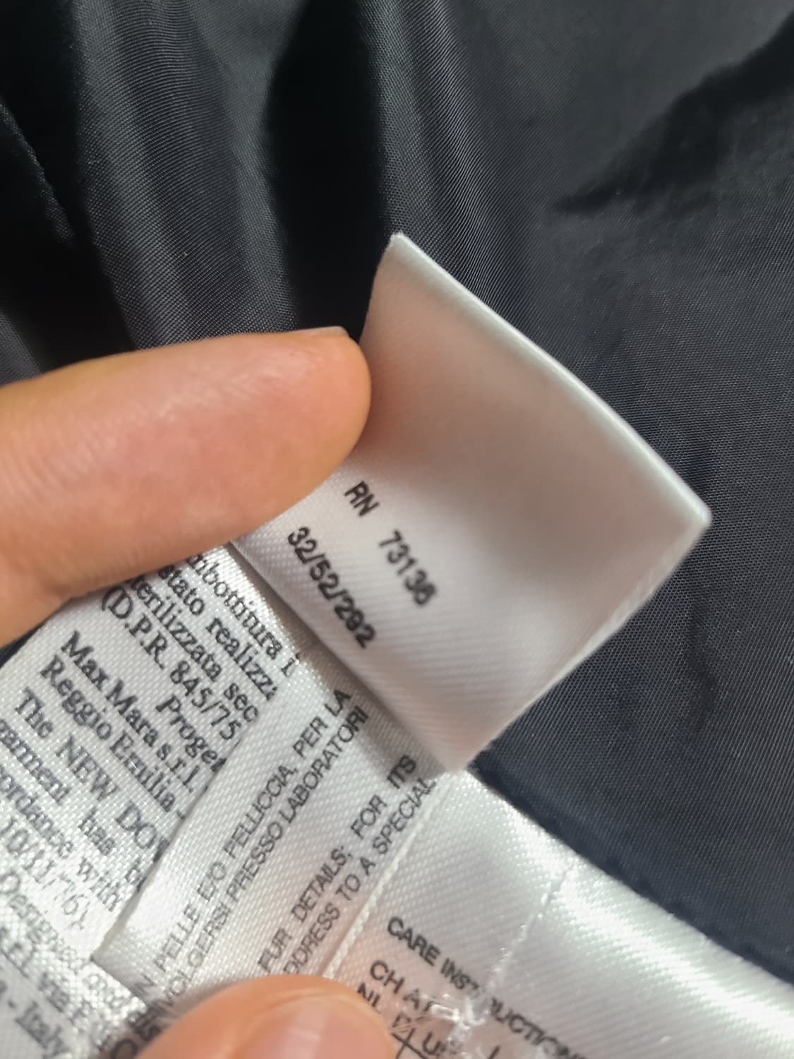 막스마라 Weekend black 퍼 패딩 상품이미지2