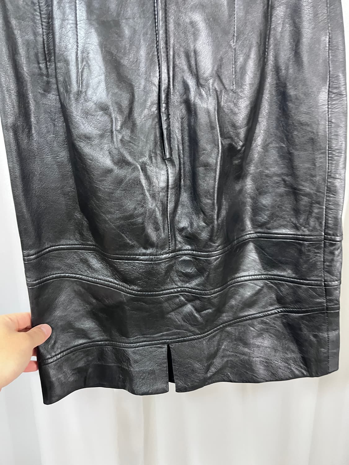 Kara leather skirt  상품이미지4