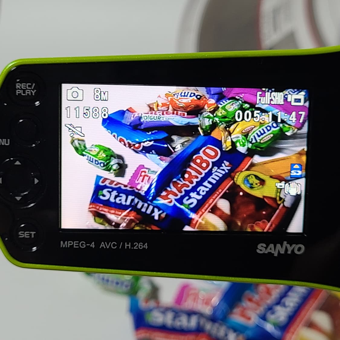 산요 작티 DMX-CS1 빈티지 캠코더 디카 상품이미지7