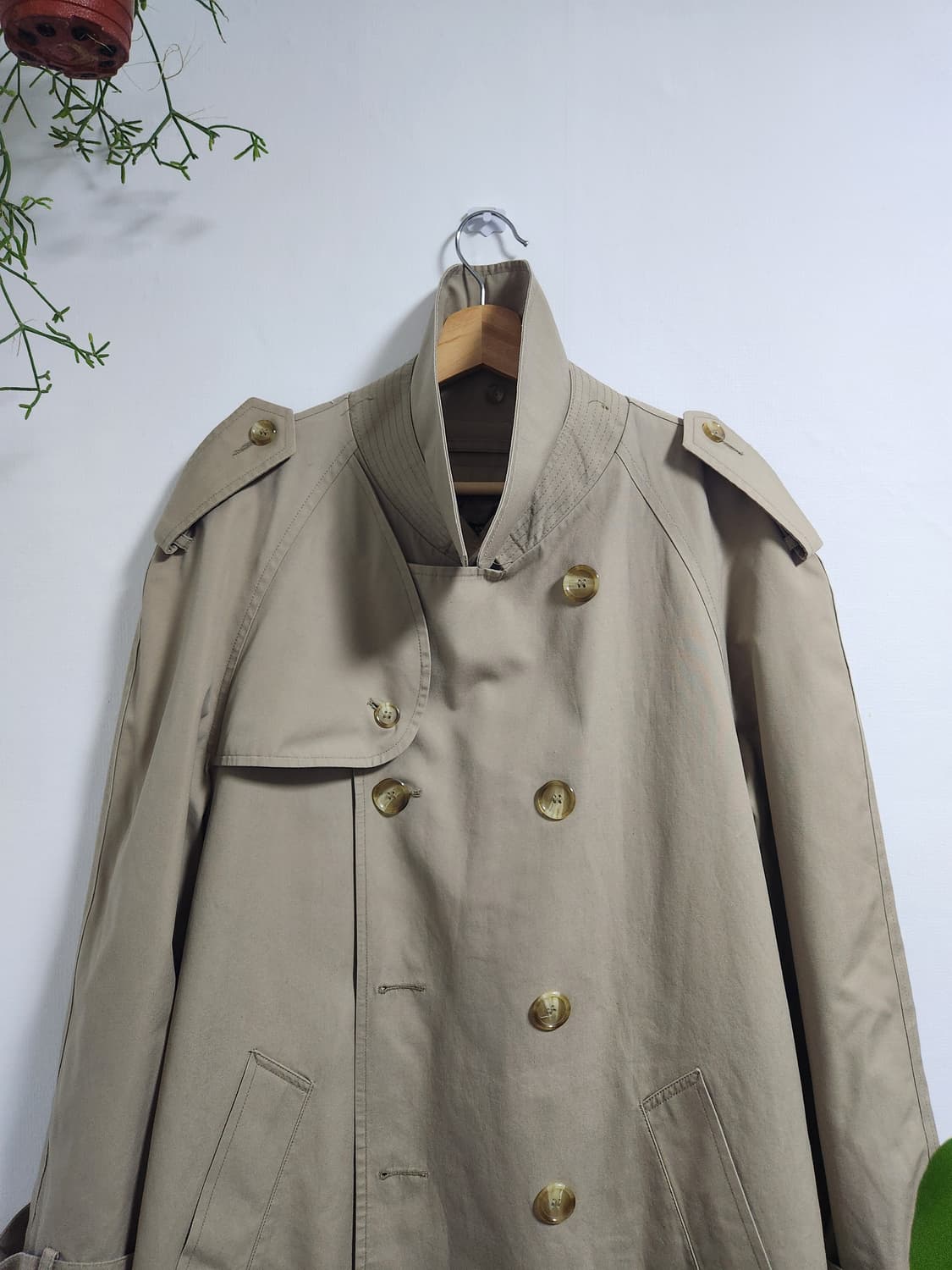 90s 브룩스 브라더스 트렌치 코트 풀 세트(USAmade) 상품이미지10