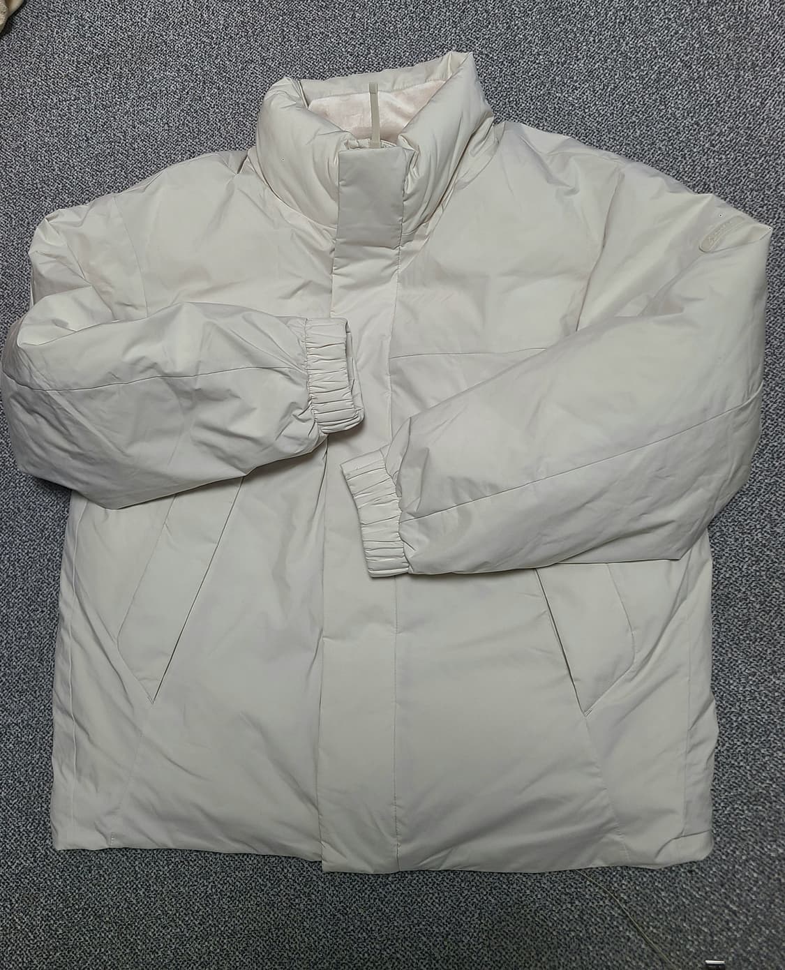 공용 ALASKA 구스다운 숏 푸퍼 패딩 점퍼  XXL 상품이미지1