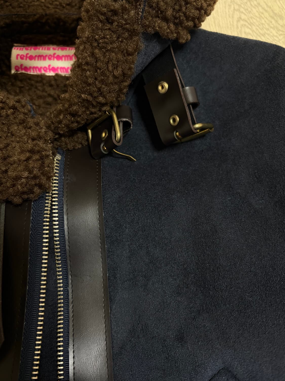 보아 시어링 무스탕  상품이미지2