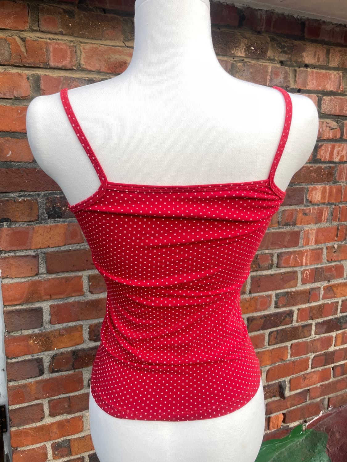 브랜디멜빌 땡땡이 레드 나시 상품이미지3