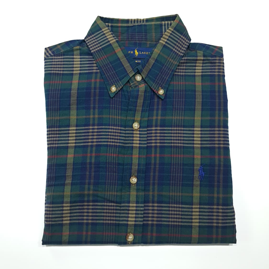 CK121 M 폴로 슬림핏 클래식 마드라스 체크 셔츠 남방 상품이미지7