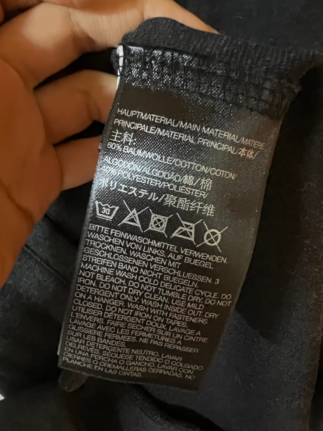 Y-3 와이쓰리 지퍼업 재킷 라인 지퍼 S 상품이미지3