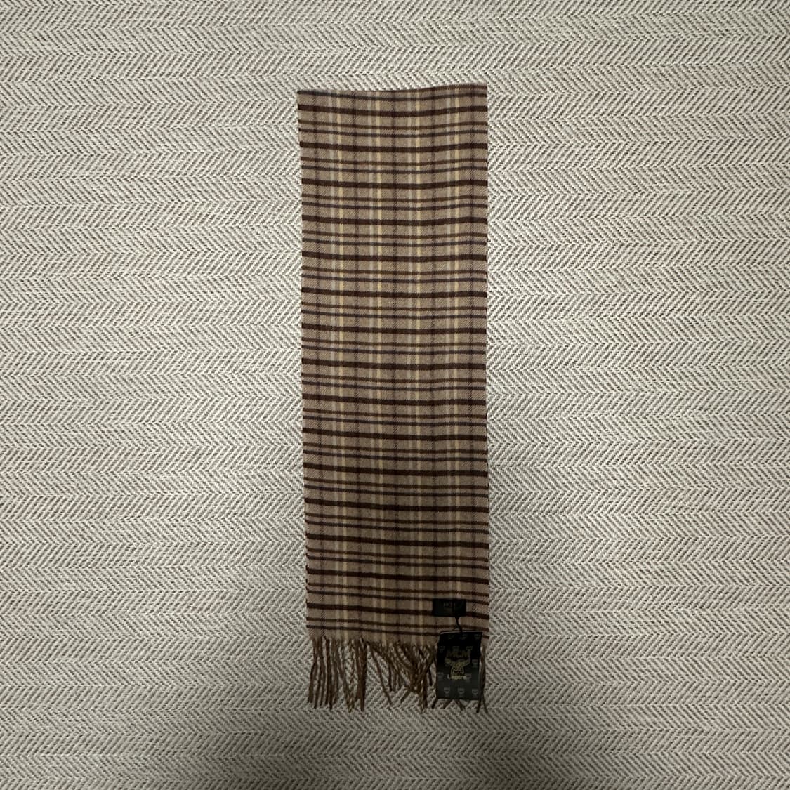 MCM wool 100% muffler 상품이미지1