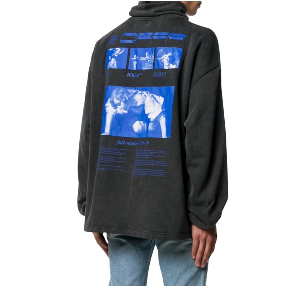 정품 오프화이트 19FW 스웻맨투맨 상품이미지3