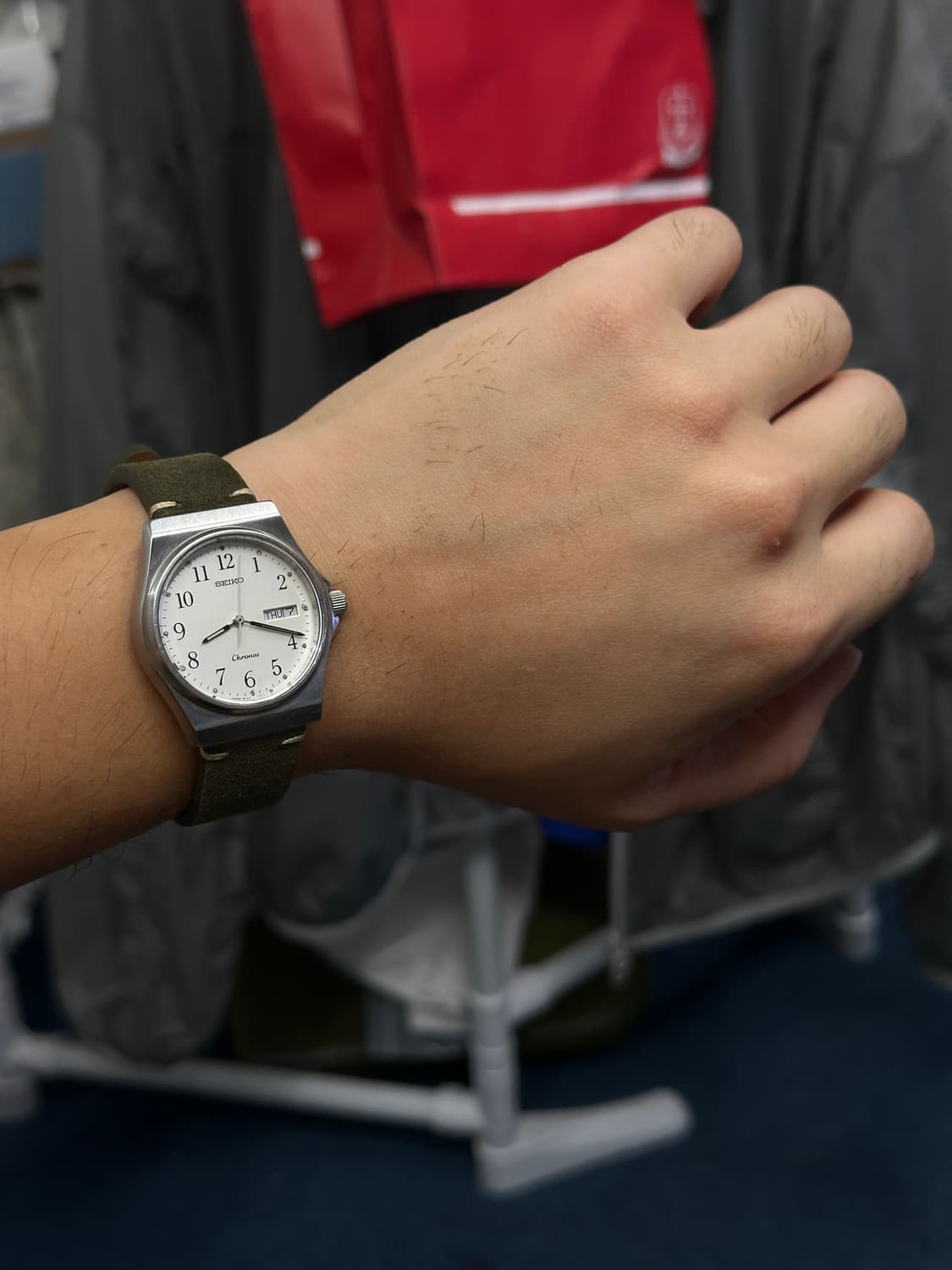 Seiko Vintage 세이코 크로노스 데이데이트 시계 상품이미지8