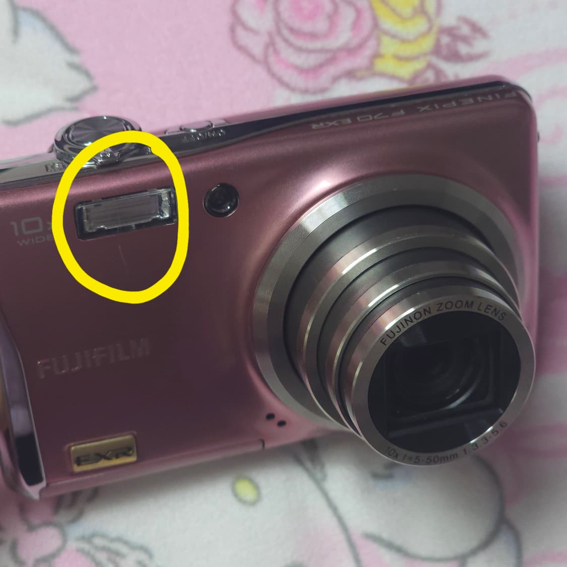 작례O)아일릿 후지필름 파인픽스 F70EXR 핑크 디카 상품이미지5