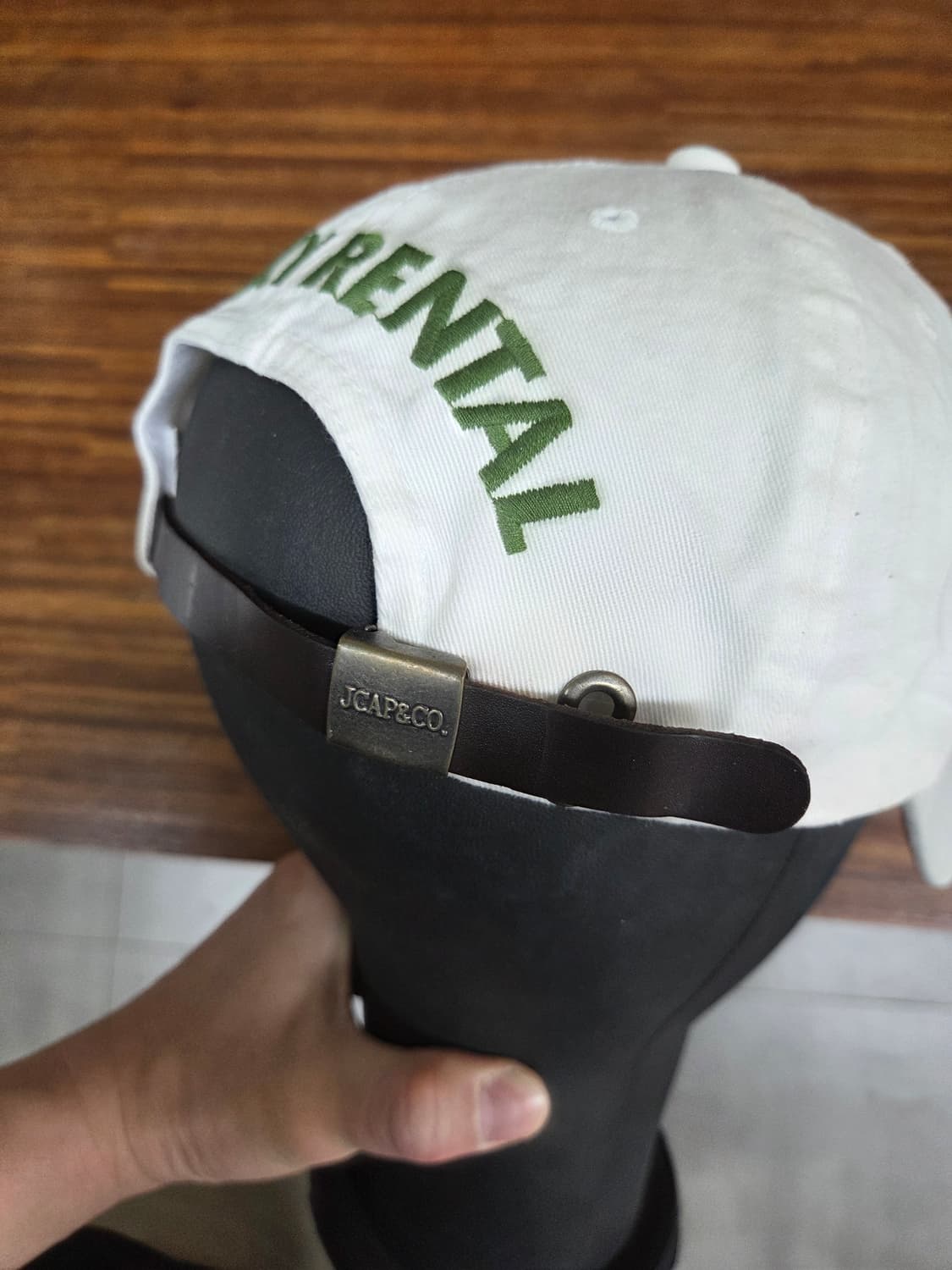 록키렌탈 빈티지 y2k 데미지 볼캡 모자 프리  상품이미지4