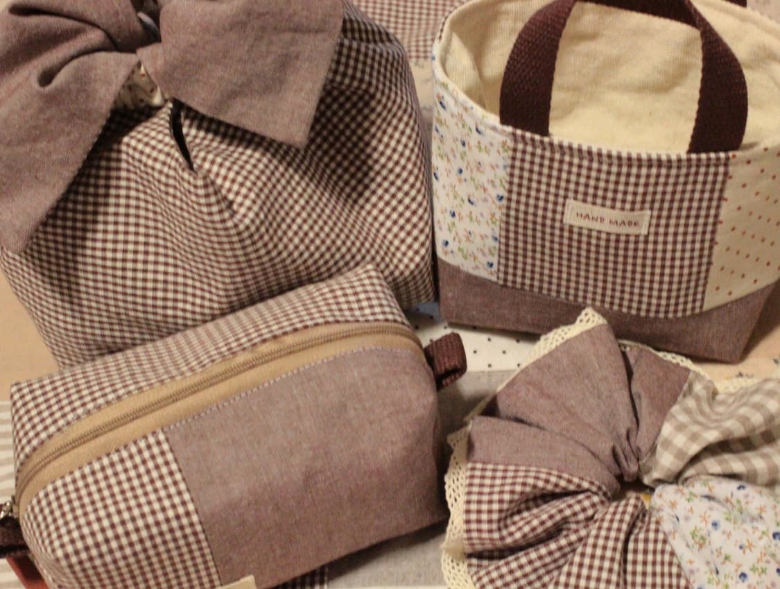 핸드메이드 브라운 미니 파우치 상품이미지9