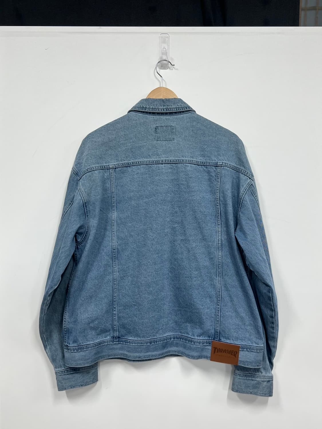 트레셔 플레임 트러커 데님 청자켓 상품이미지8