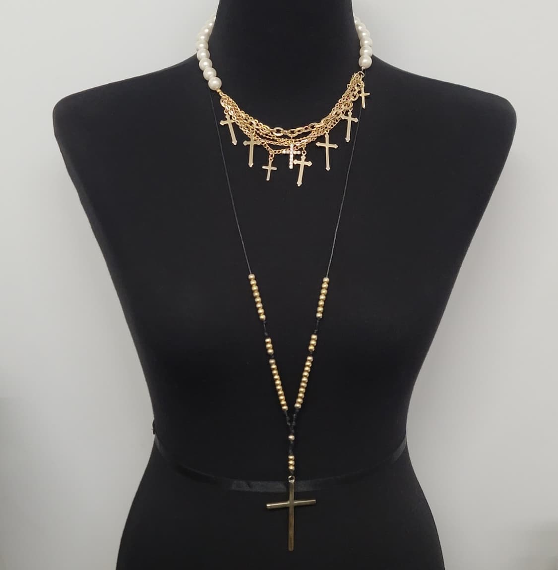 cross necklace set 상품이미지6