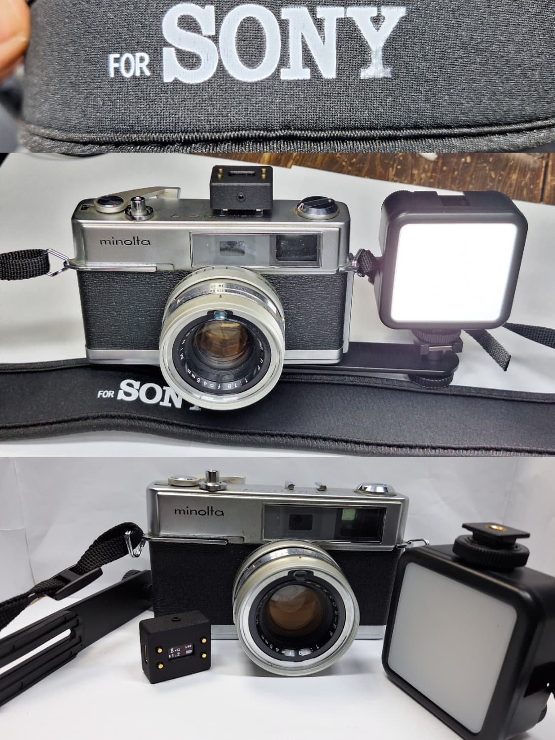 미놀타 Hi-Matic 7 하이매틱 필름카메라 풀세트/외장 노출계,가방  상품이미지6