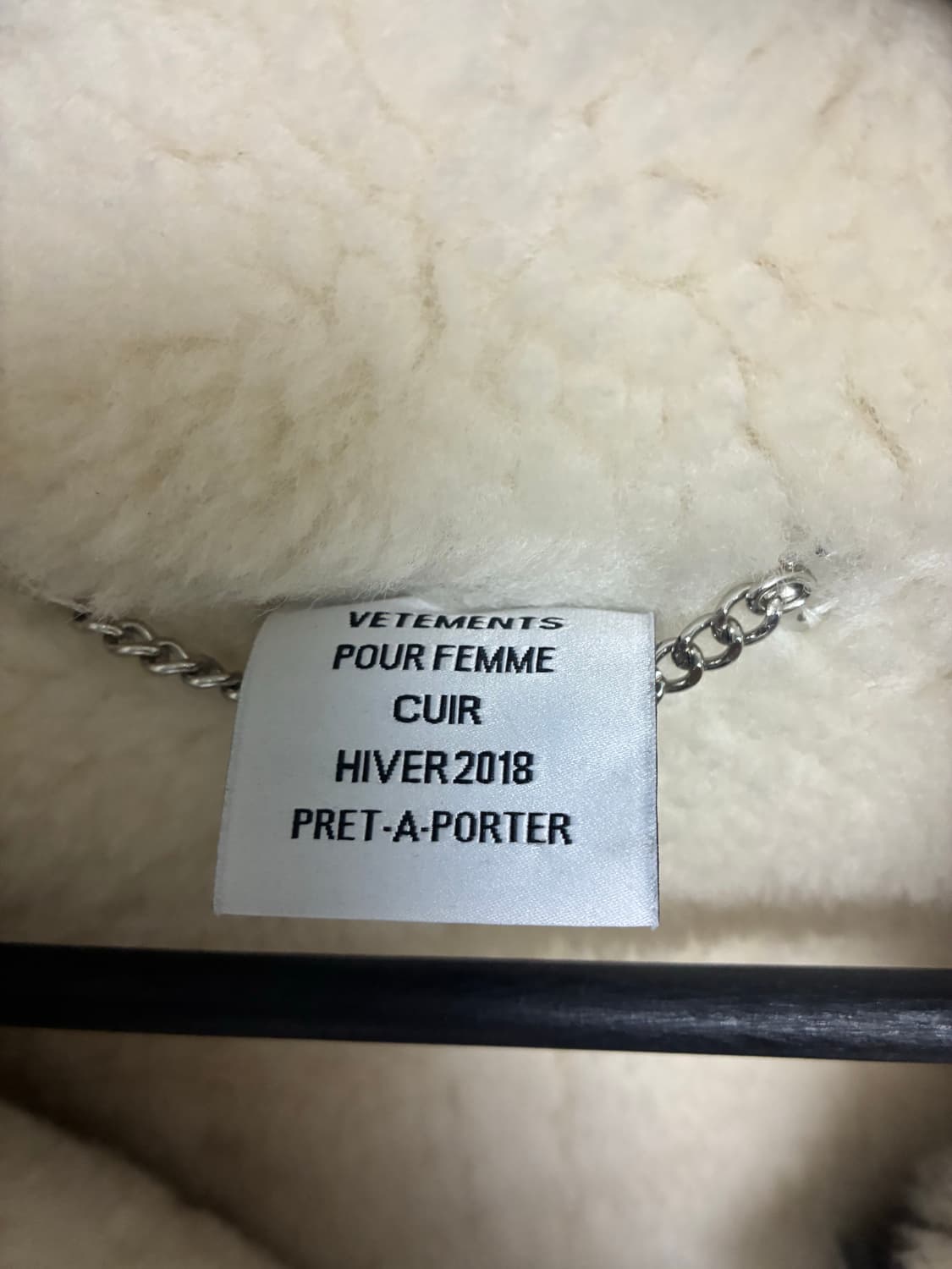 베트멍 시어링 레더 무스탕 자켓 상품이미지2