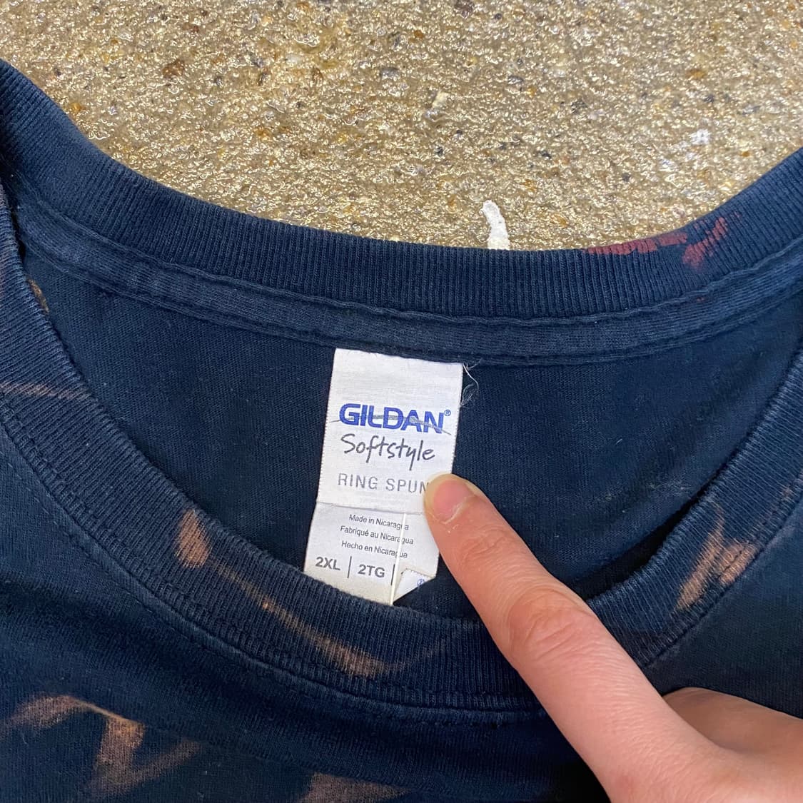 미국 빈티지 피프티 하모니 FIFTY HARMONY 락티셔츠 반팔티 상품이미지5