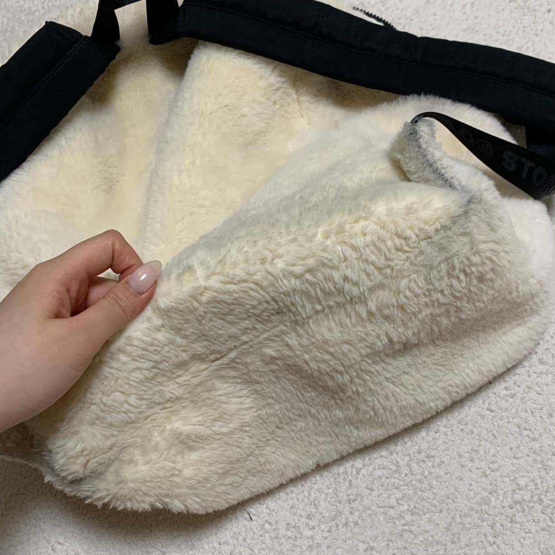 베이프 퍼 백팩 베이비 마일로 가방 상품이미지6