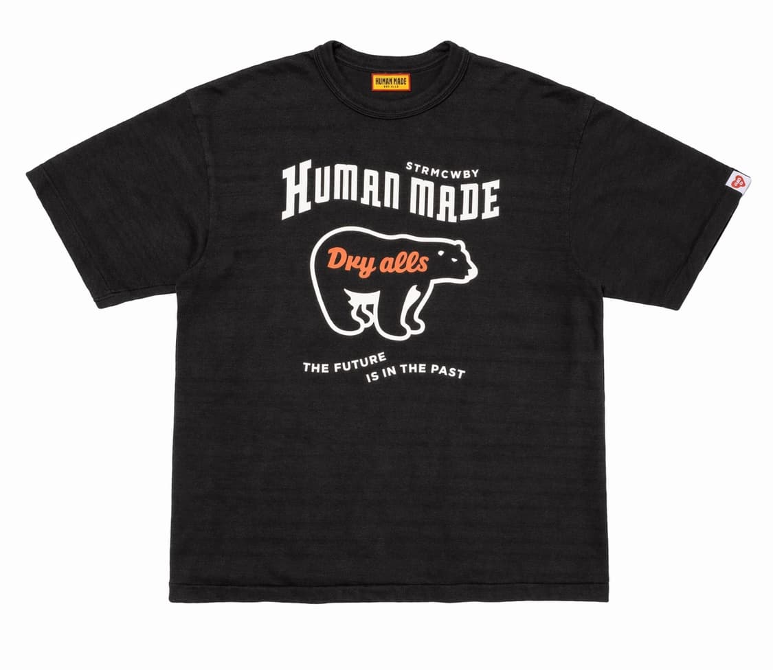 휴먼메이드 그래픽 #07 티셔츠 블랙 상품이미지1