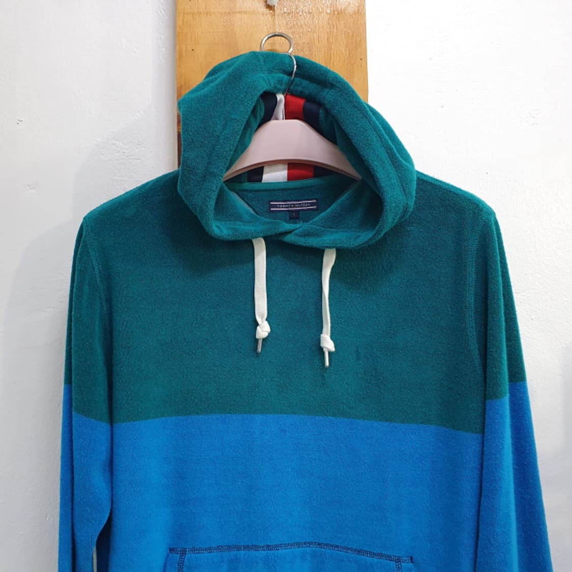 타미힐피거 컬러블록 후드티(100) 상품이미지2