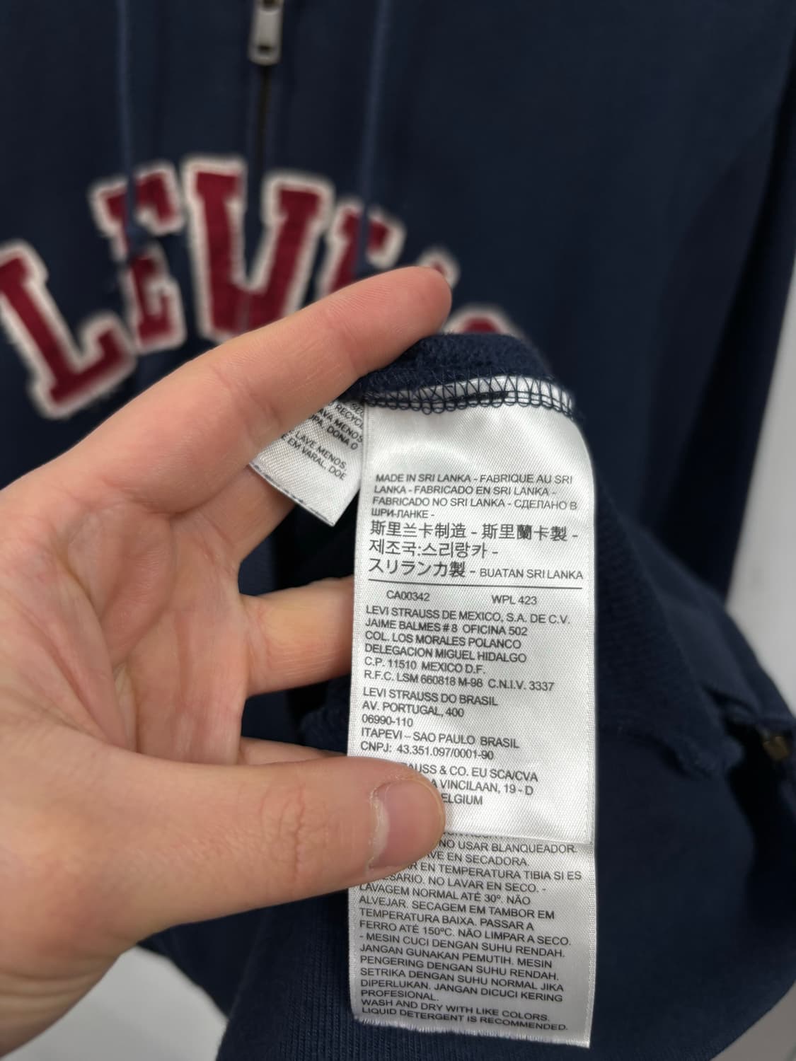 리바이스 후드집업 상품이미지5