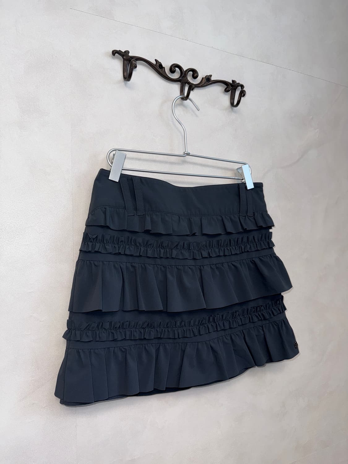 St andrews charcoal frill cancan mini sk 상품이미지2