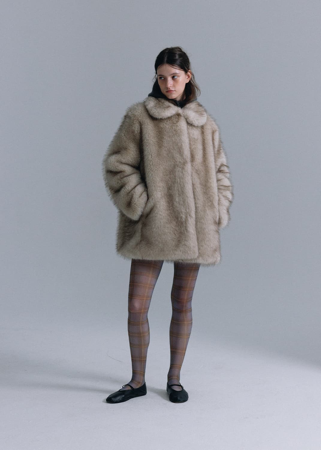 Haag 헤이그 한정판 퍼자켓 퍼코트 새상품 상품이미지1