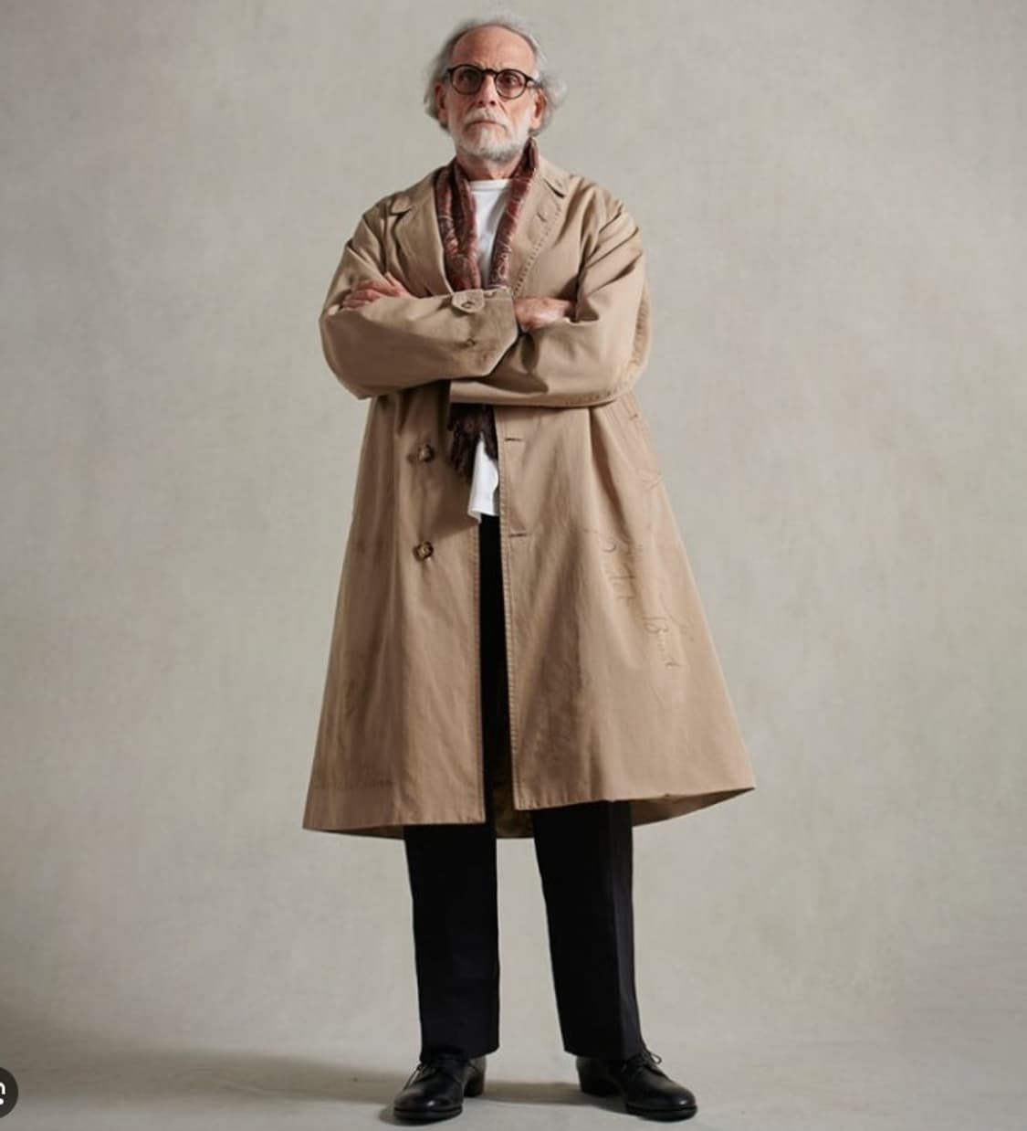 올드조oldjoe 벨티드더스터코트40사이즈 상품이미지5