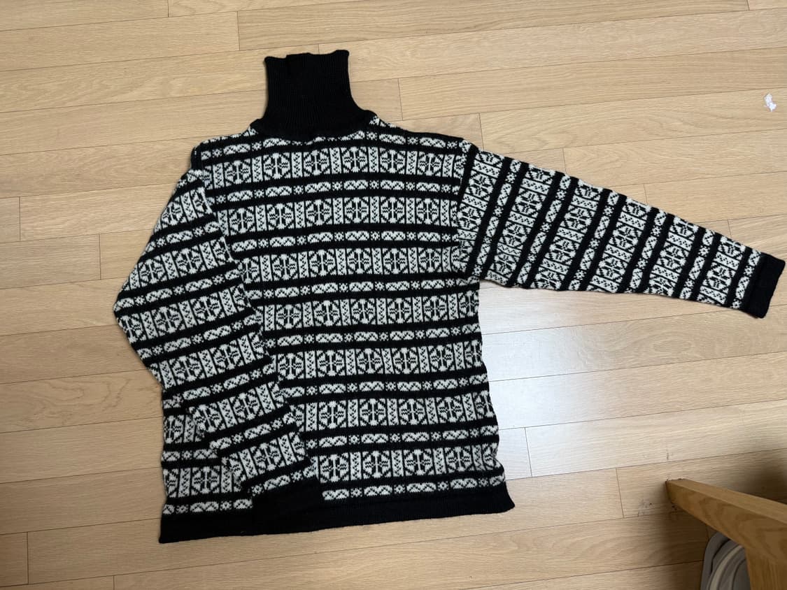 맥그리거 눈꽃 울 니트 상품이미지2