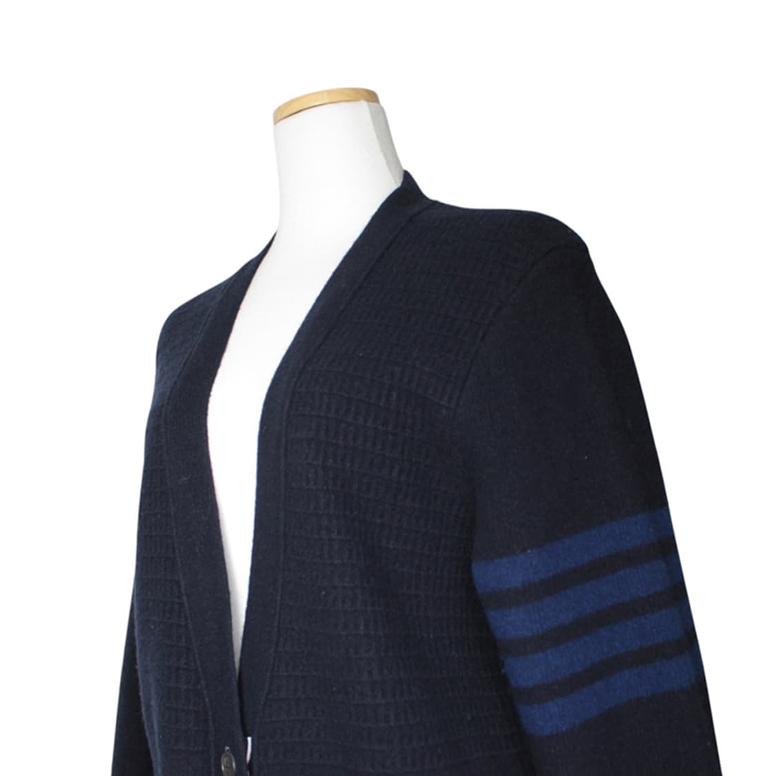 톰 브라운 미드나잇블루 울캐시미어 롱 가디건 66 상품이미지4