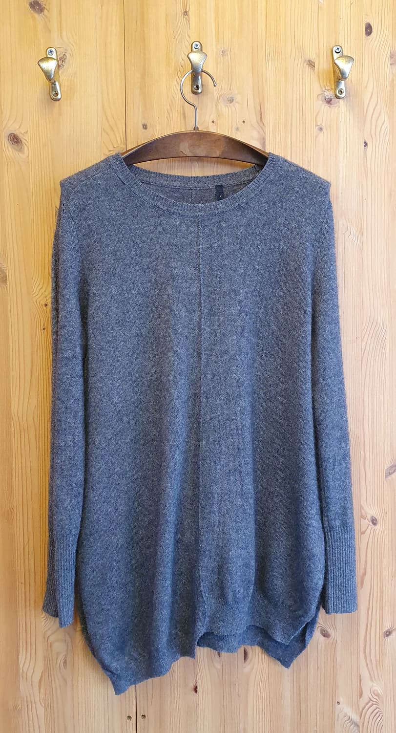 66.Cashmere 라운드니트(그레이)  상품이미지2