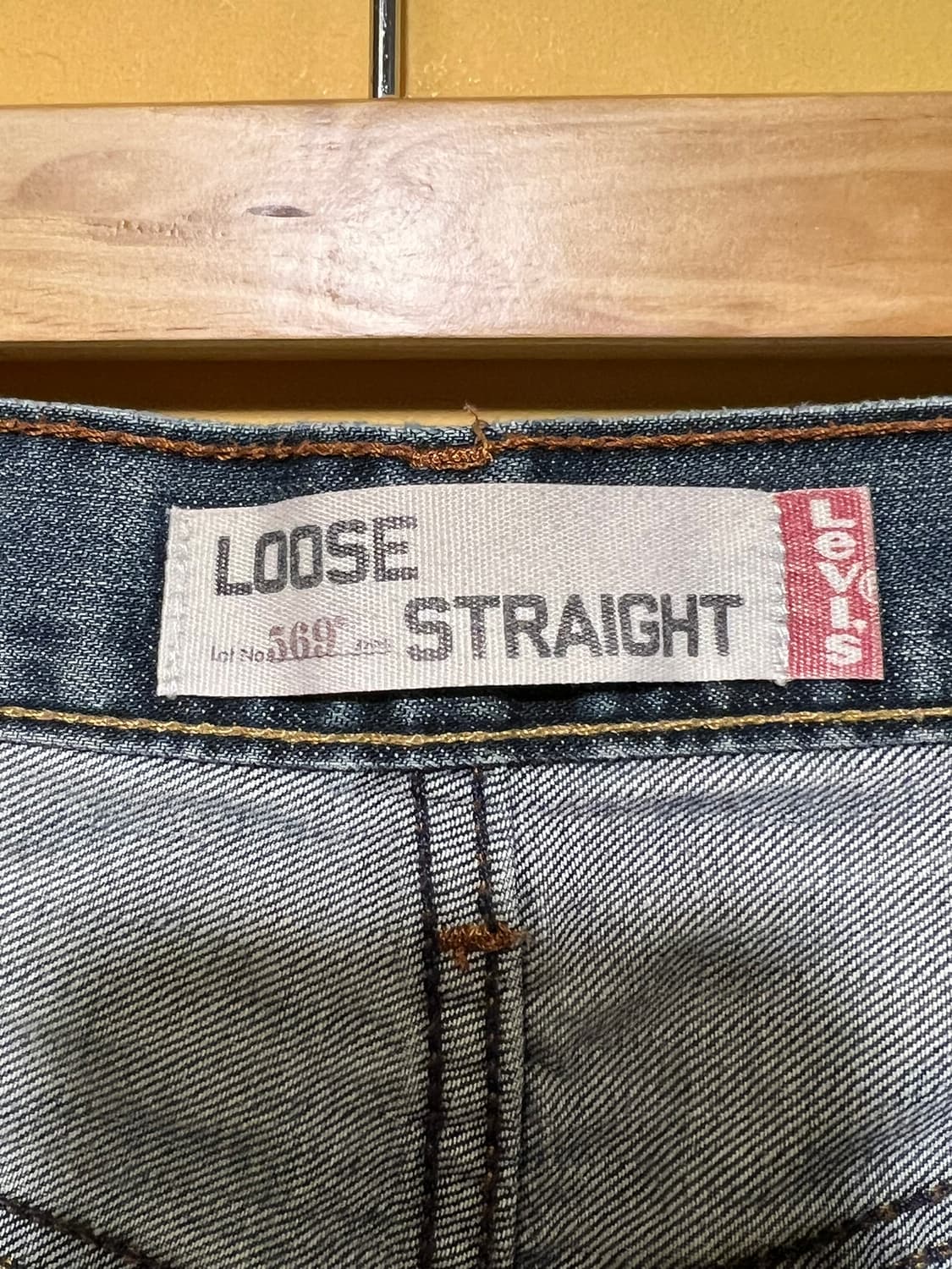 [29x32] 리바이스 569 루즈 스트레이트 데님 팬츠 청바지 상품이미지9