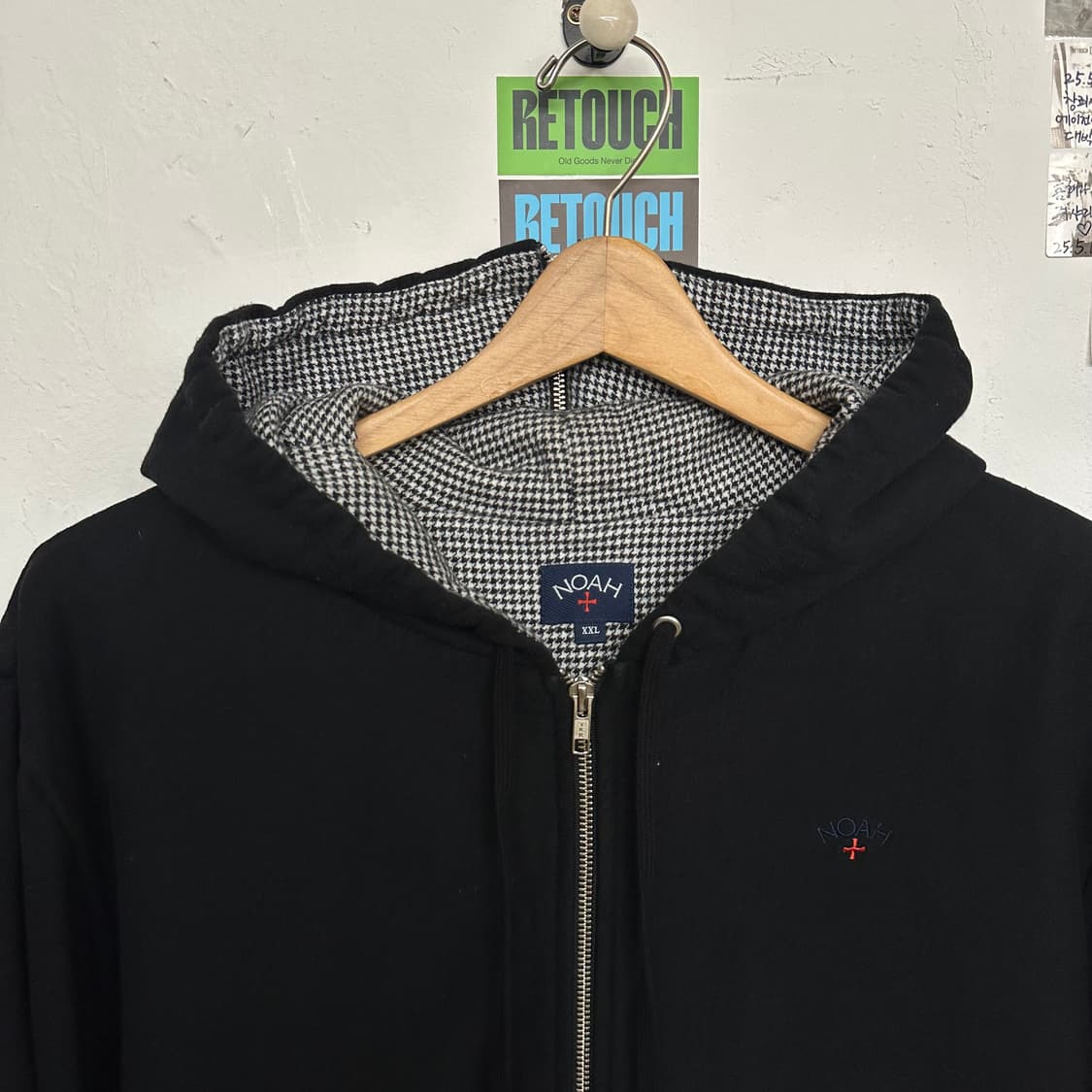 노아 하운드투스 라인드 후드집업 상품이미지2