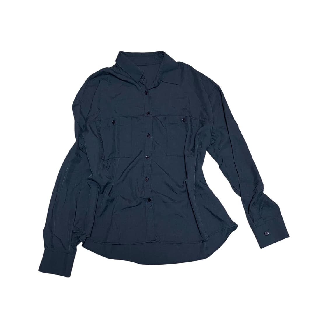 Pocket button down shirt_Navy 상품이미지1