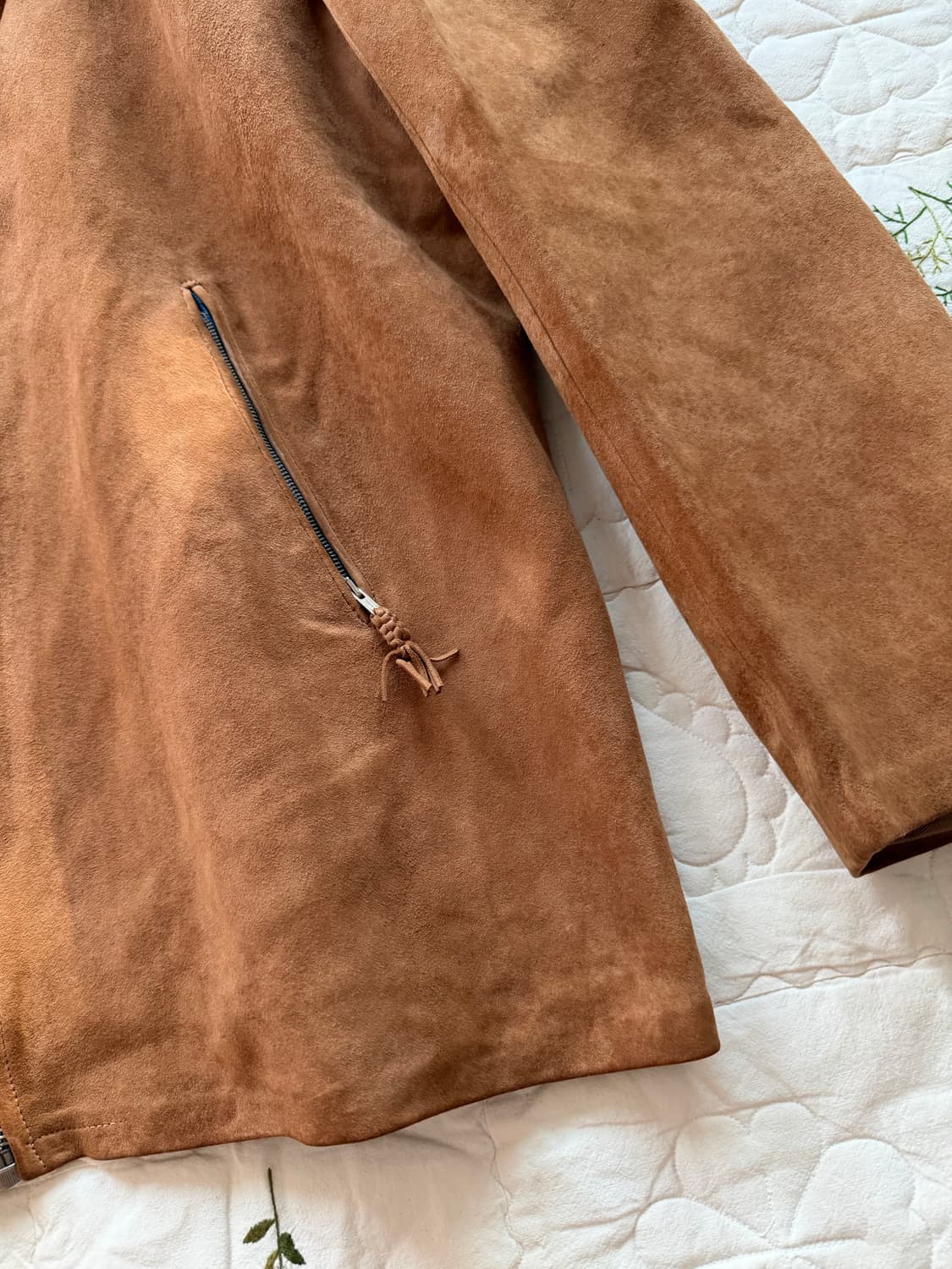 50s 영국제 누벅레더 아카이브 싱글 스웨이드 자켓 From UK🇬🇧 상품이미지5