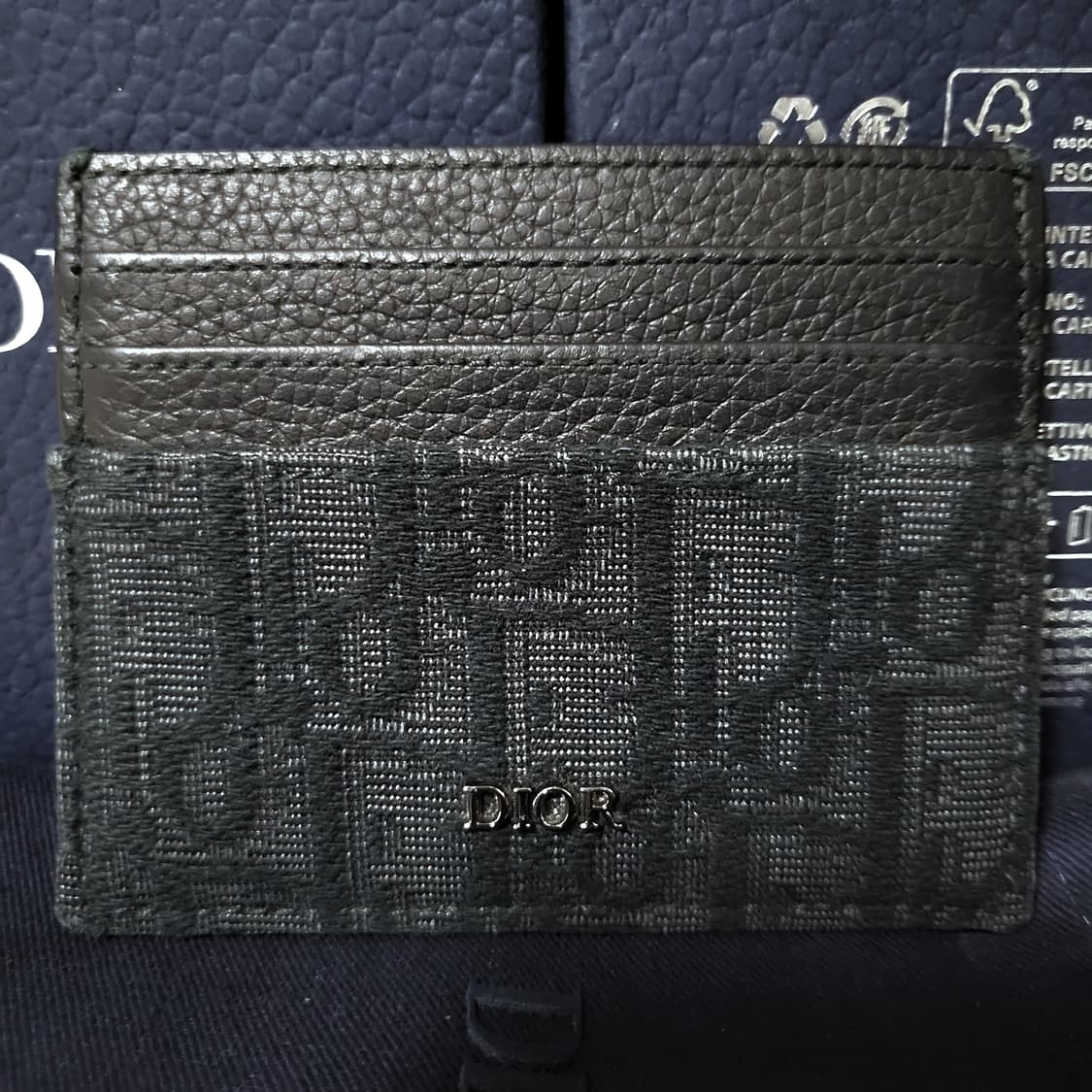 [풀구성] 디올 오블리크 카드홀더 카드지갑  상품이미지1