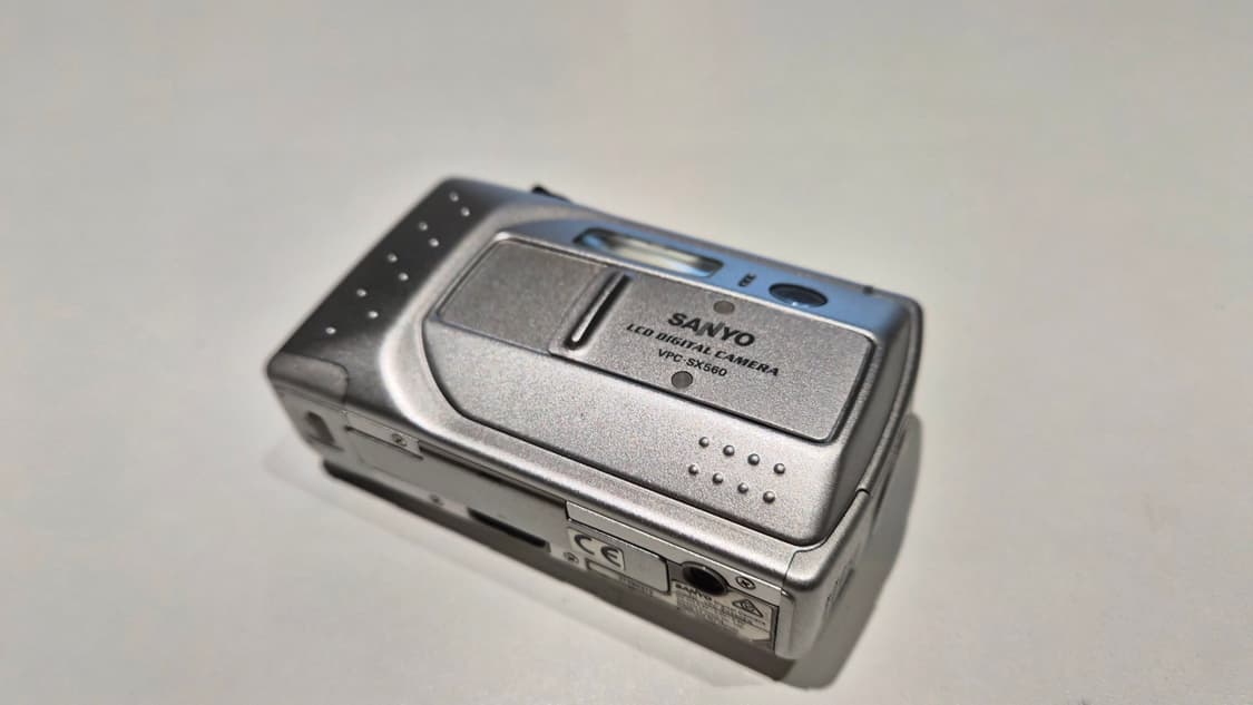 작례O 러브레터 감성 단렌즈 산요 vpc-sx560 디지털카메라 빈티지  상품이미지7