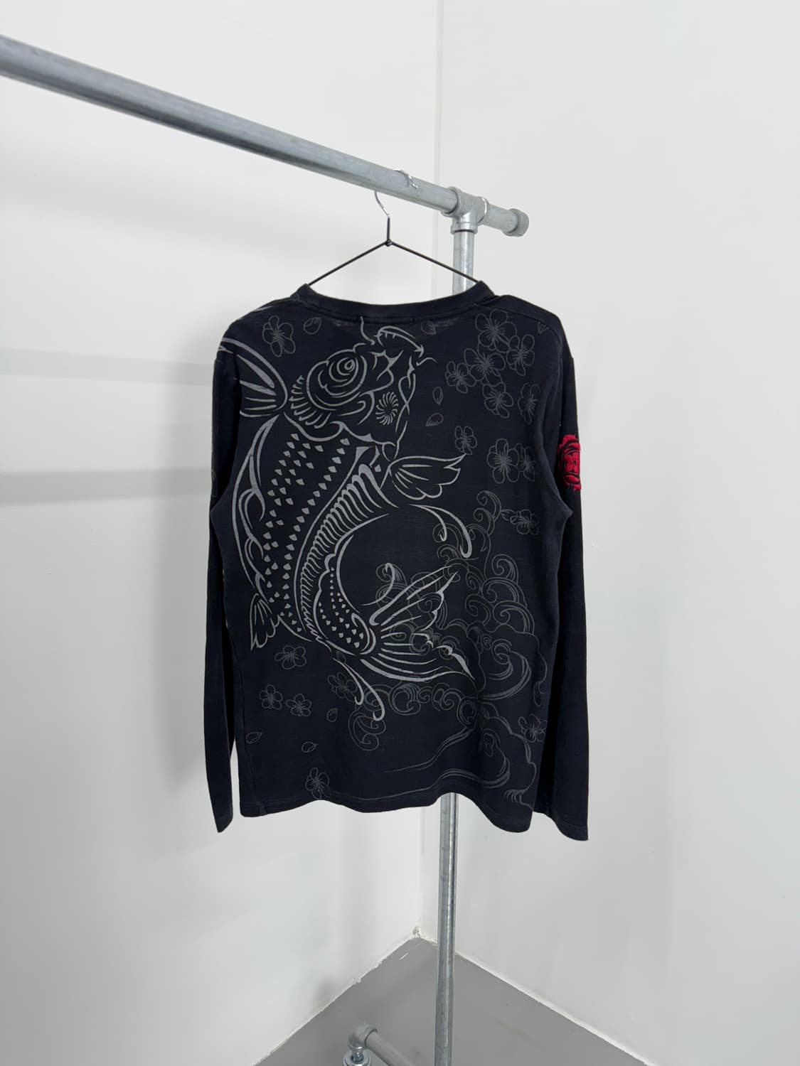 JPN Oriental Koi Graphic Long Sleeve 상품이미지2