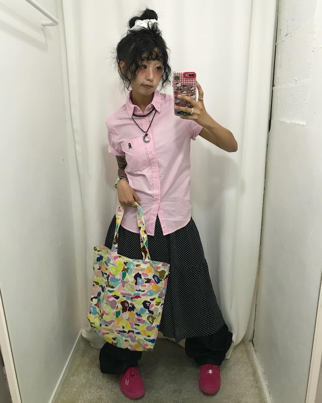 Bape Multi Camouflage Tote Bag 상품이미지4