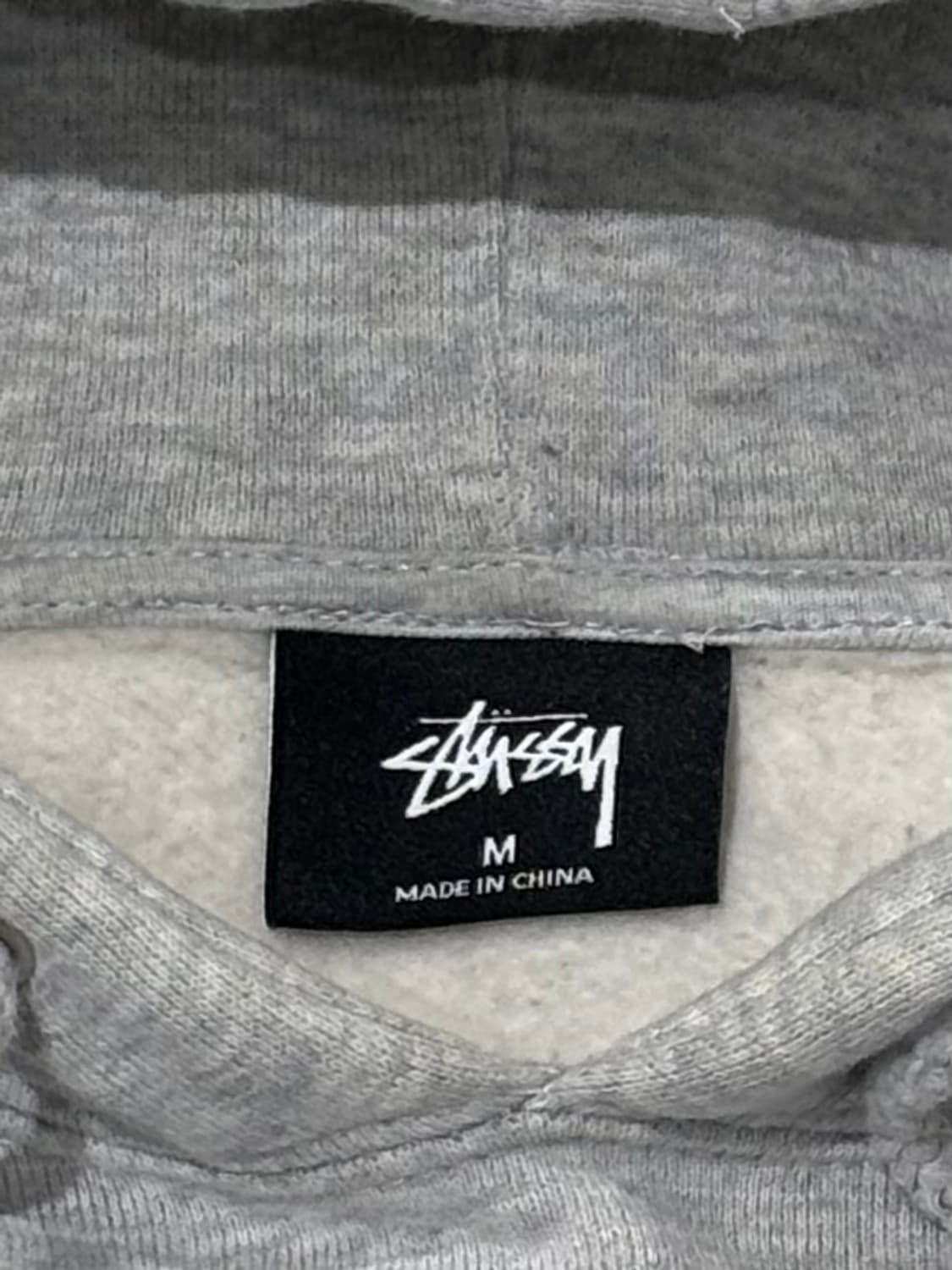 스투시 그레이 트라이브맨 후드 상품이미지5