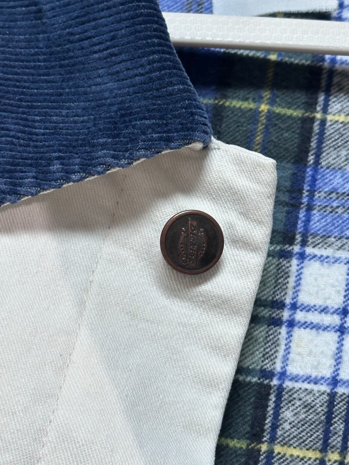 디키즈 화이트 코듀로이 카라 워크 자켓 상품이미지4