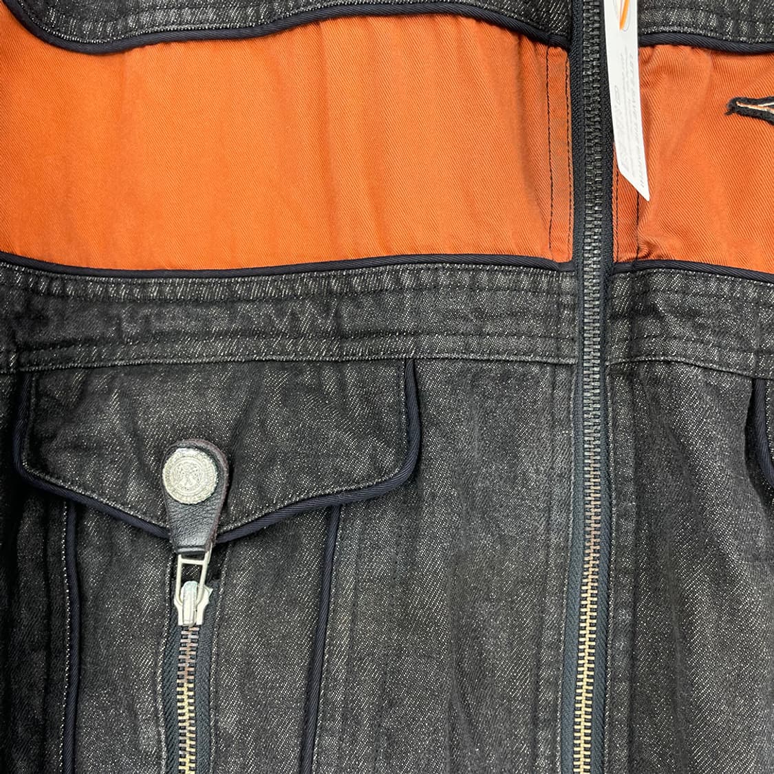 할리데이비슨 로고 패치 트러커 데님 자켓 상품이미지6