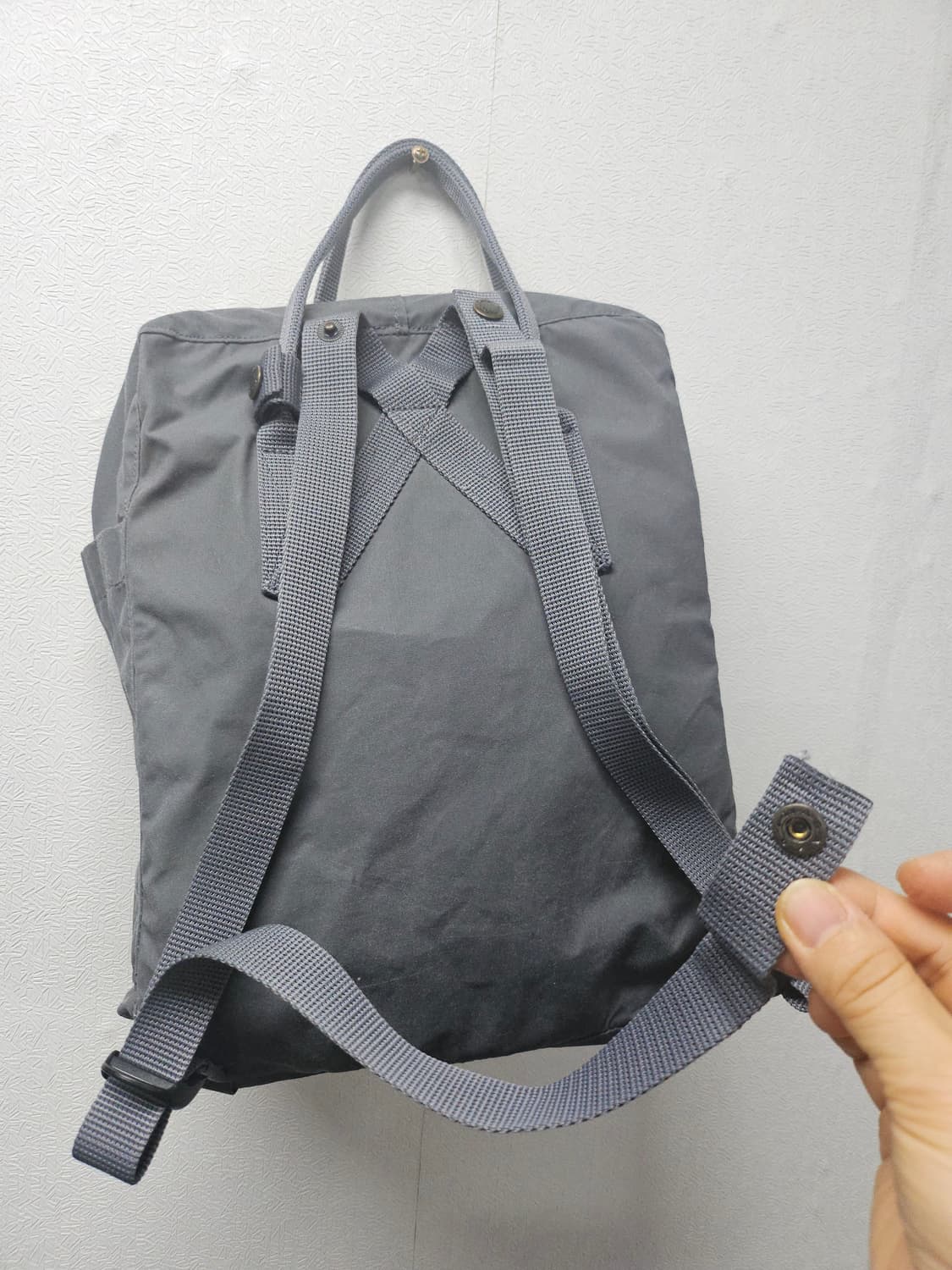 피엘라벤 칸켄백 그레이 백팩  16L  <세탁한상태> 상품이미지3