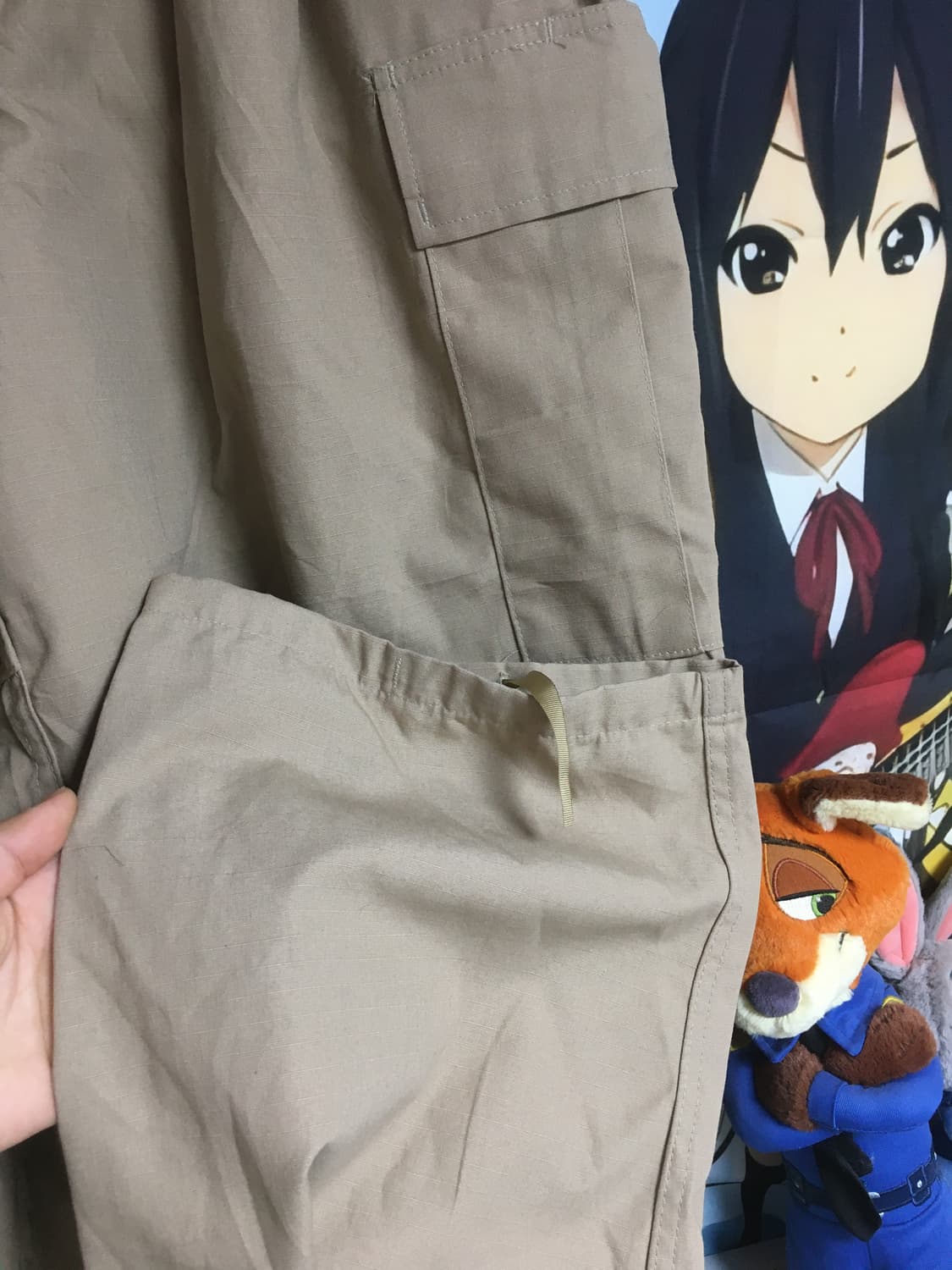 (Vin.)디엠빈티지 베이지 카고 코튼 팬츠 상품이미지3