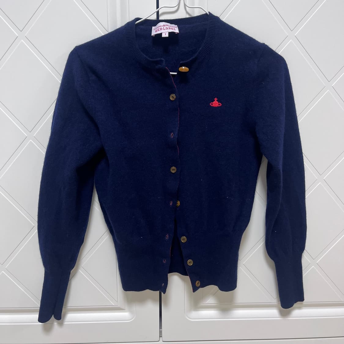 비비안웨스트우드 레드라벨 네이비 가디건 1size 상품이미지1